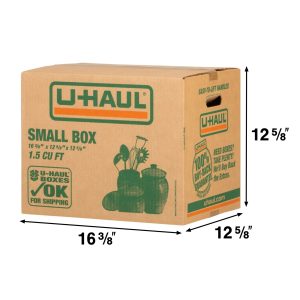 carboard box with 16 x 12 x 12 dimensions